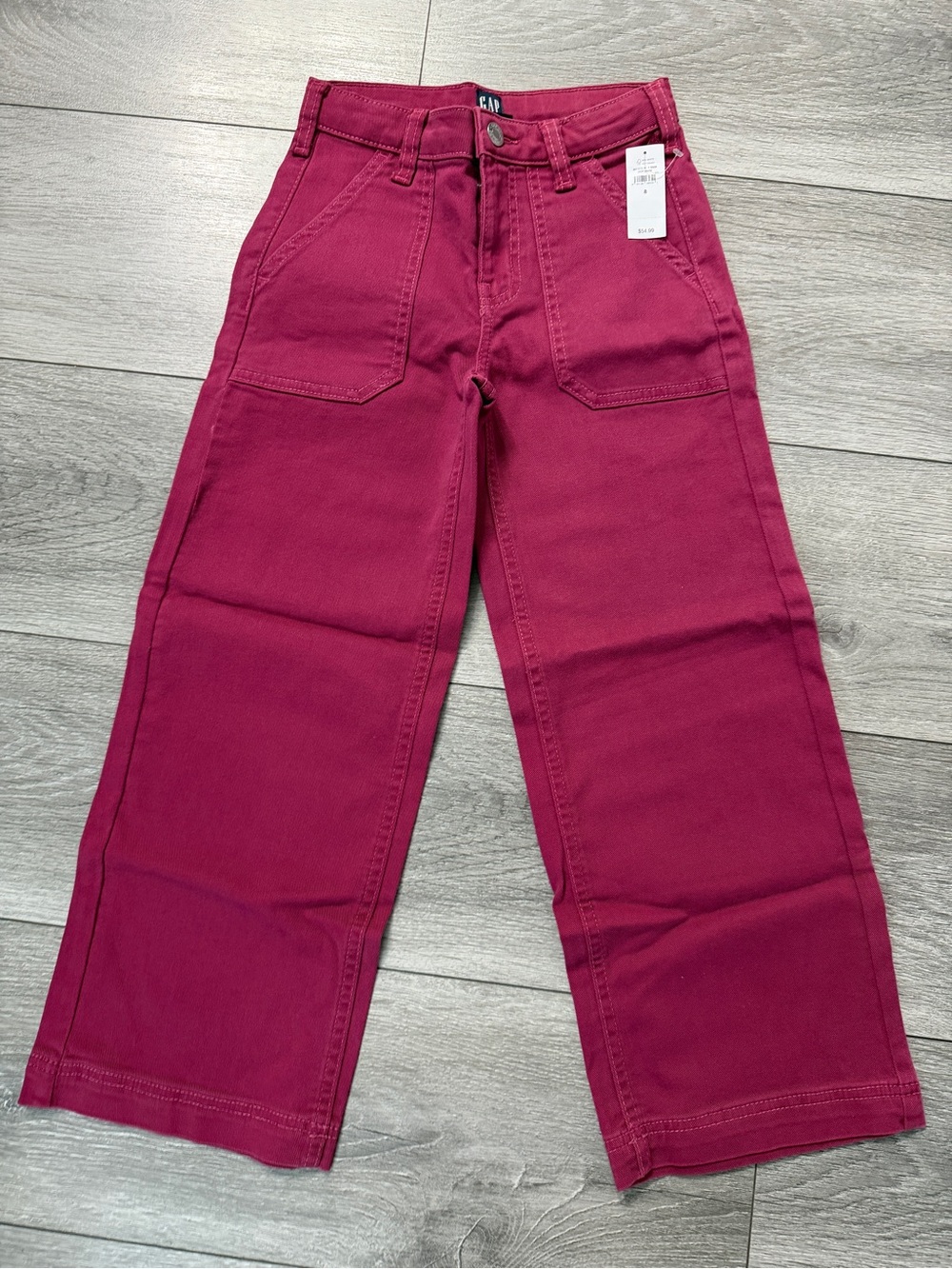 Gap Factory Girls Wide Leg High Rise Sweatpant Jeans NWT Size 8